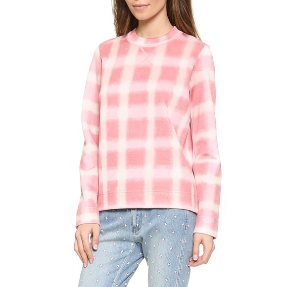 MARC JACOBS blurred gingham sweater - Picture 1 of 7